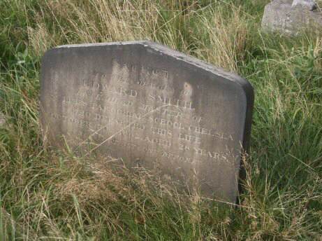 Grave of Edward Smith in Brompton Cemetery