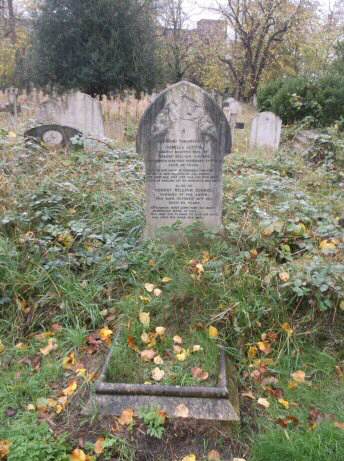 Grave of Isabella Leitia Church in Brompton Cemetery