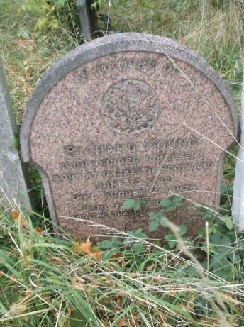 Grave of Richard Young in Brompton Cemetery