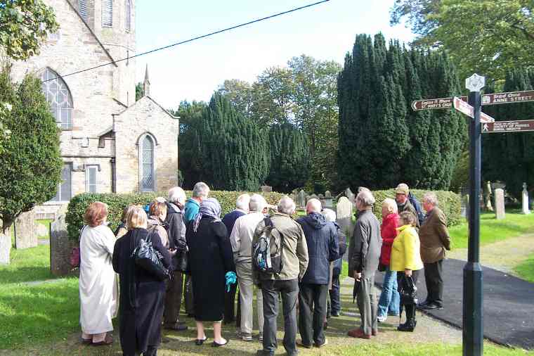 George Borrow Society members touring Clonmel