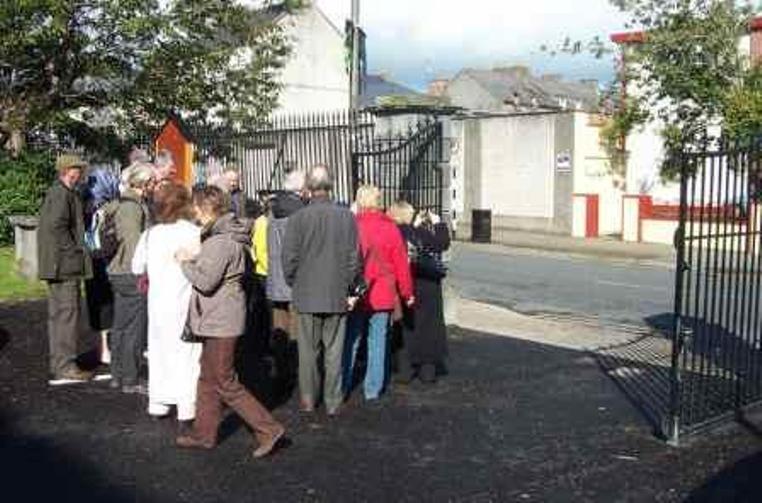 George Borrow Society members touring Clonmel